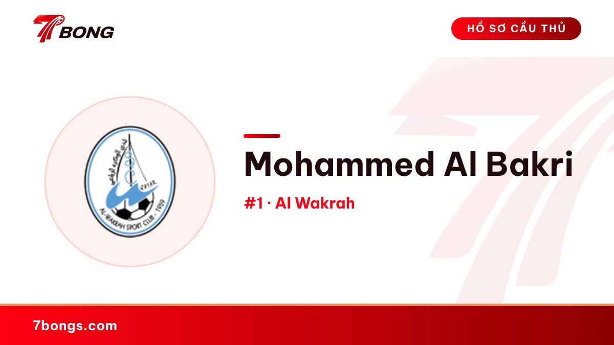 Mohammed Al Bakri — Al Wakrah