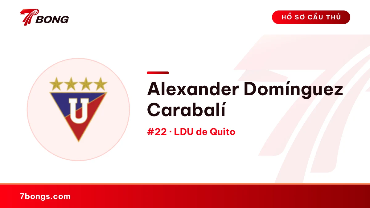 Alexander Domínguez Carabalí — LDU de Quito