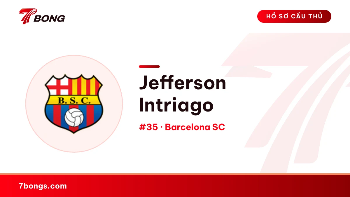 Jefferson Intriago — Barcelona SC