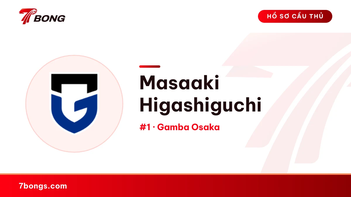 Masaaki Higashiguchi — Gamba Osaka
