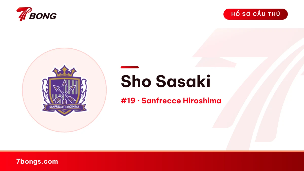 Sho Sasaki — Sanfrecce Hiroshima