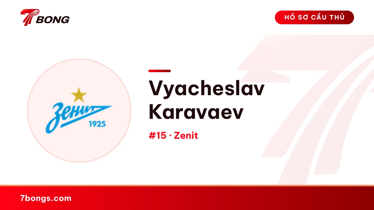 Vyacheslav Karavaev — Zenit