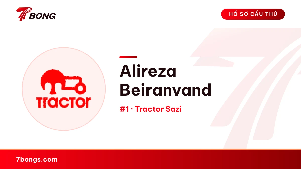 Alireza Beiranvand — Tractor Sazi