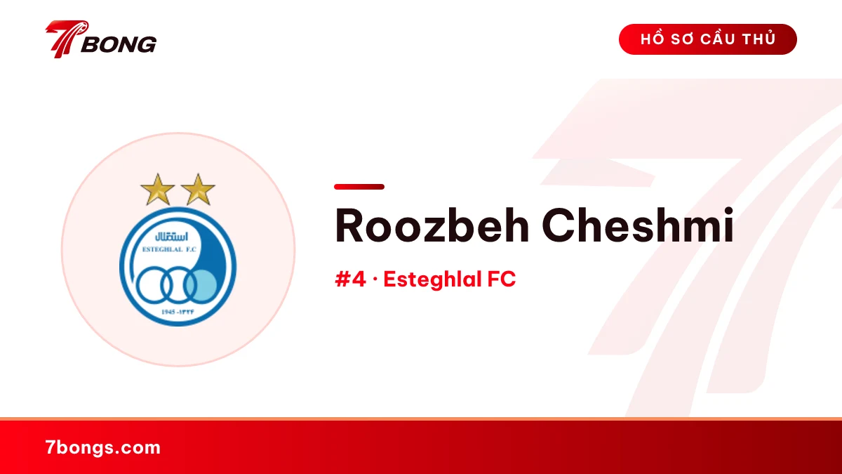Roozbeh Cheshmi — Esteghlal FC