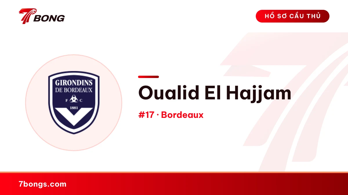 Oualid El Hajjam — Bordeaux