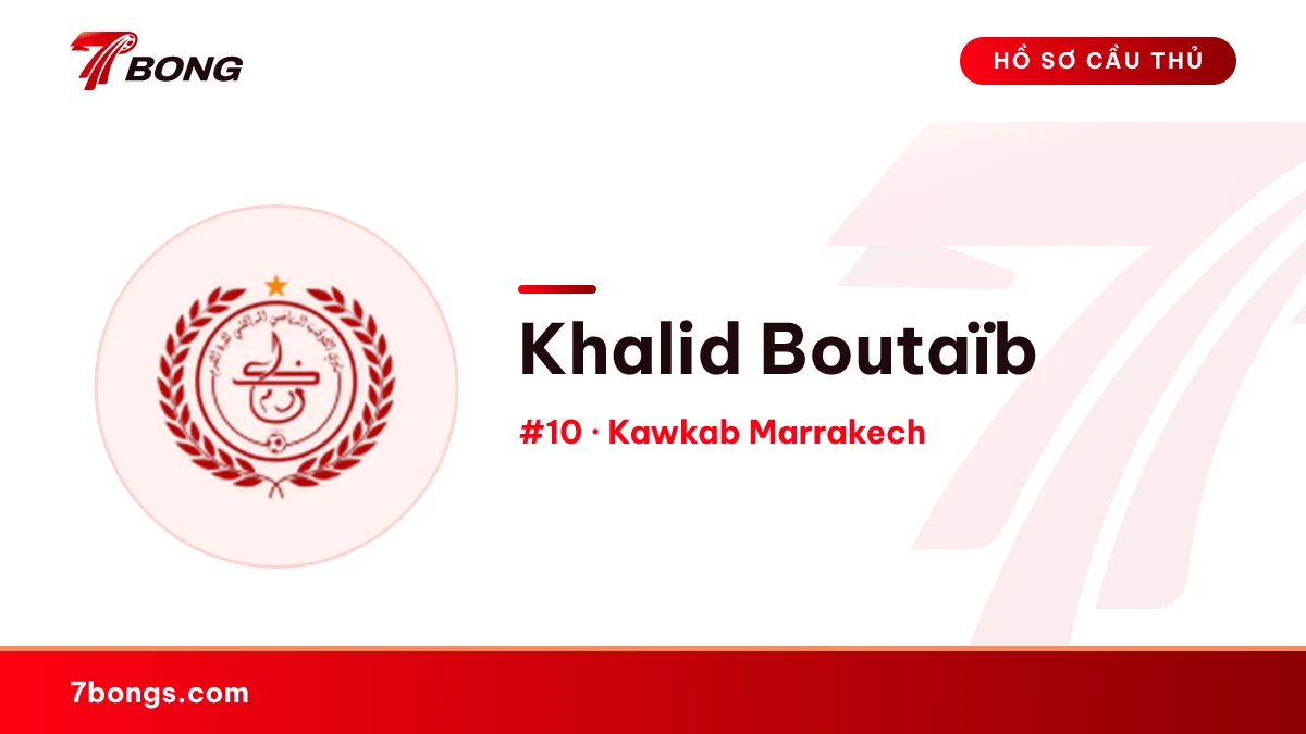 Khalid Boutaïb — Kawkab Marrakech