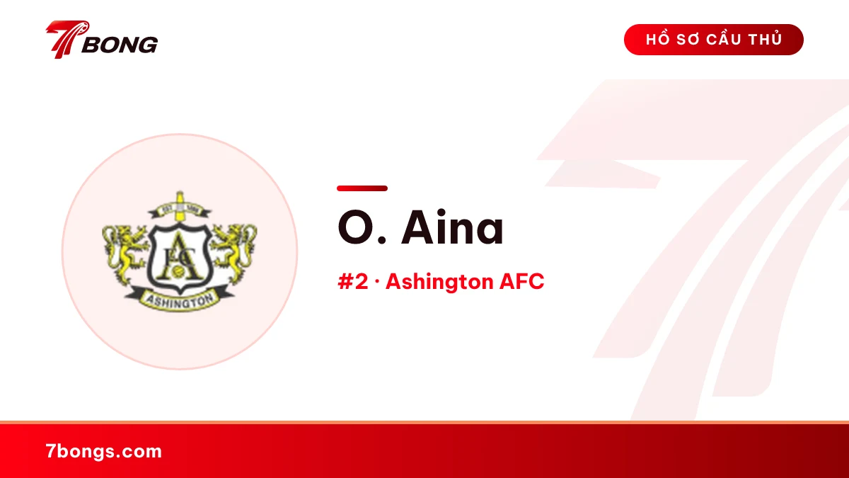 O. Aina — Ashington AFC