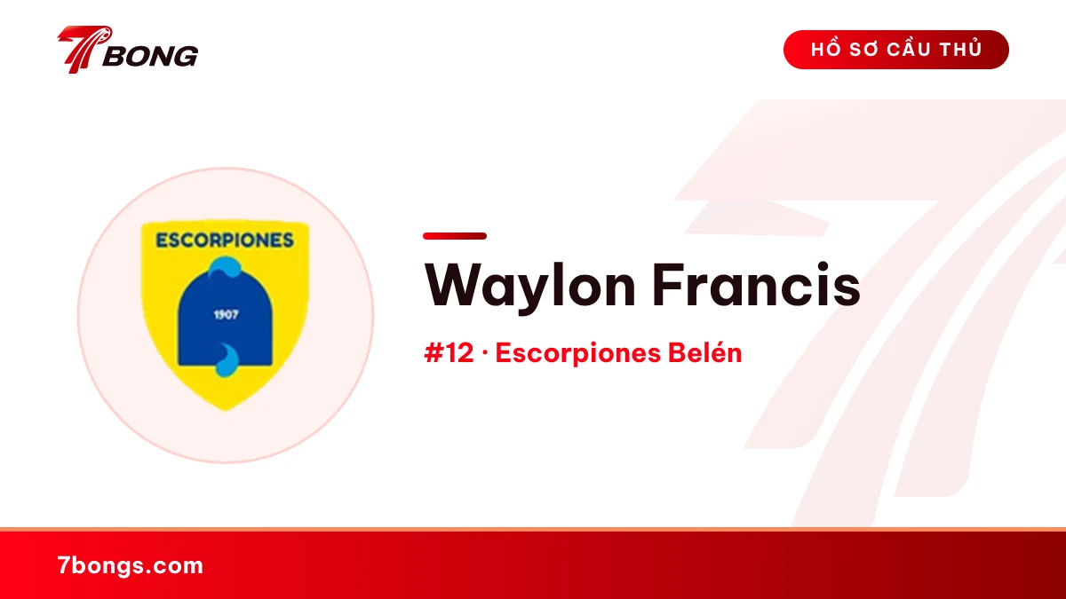 Waylon Francis — Escorpiones Belén
