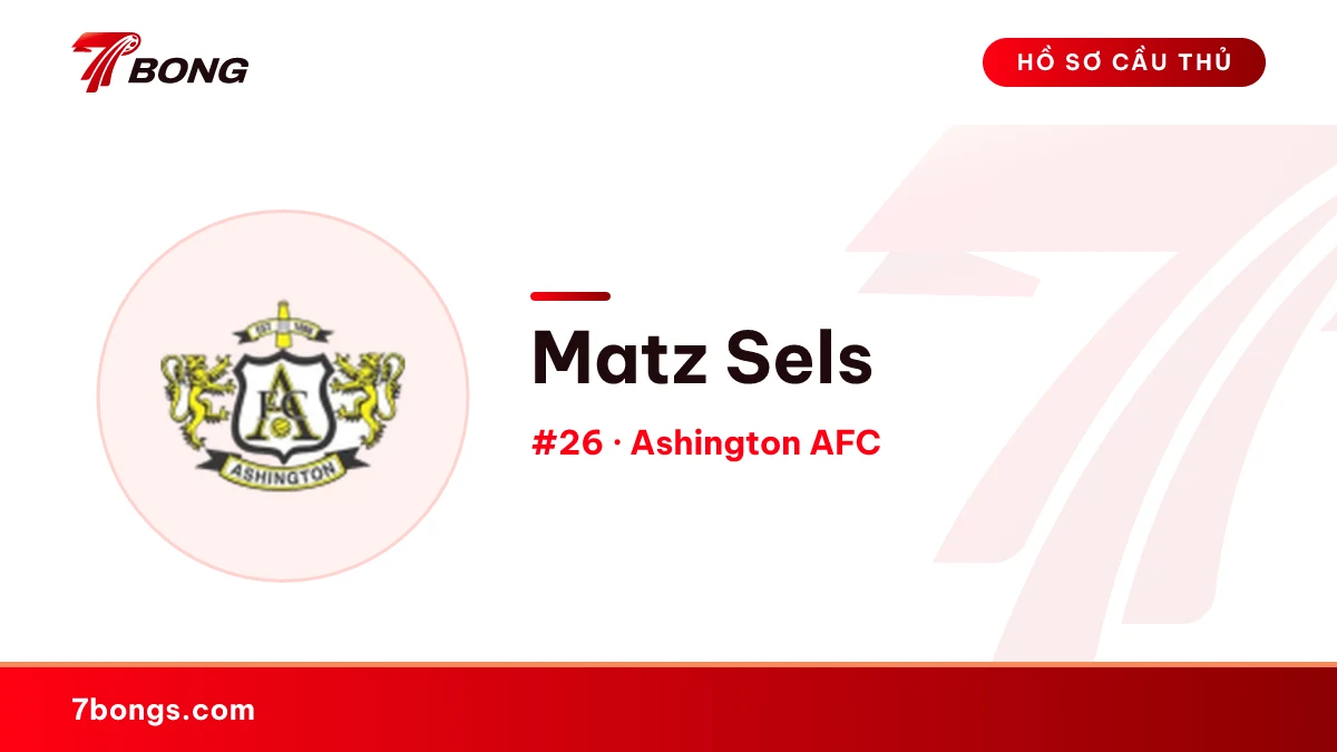 Matz Sels — Ashington AFC