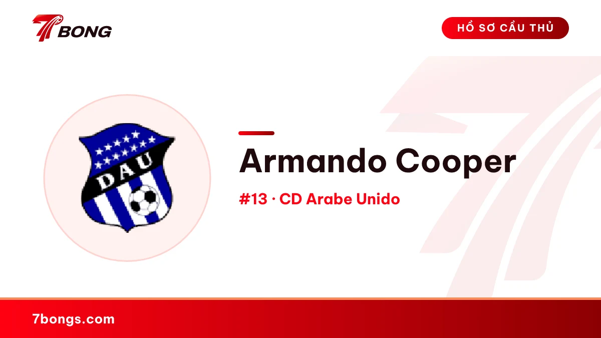 Armando Cooper — CD Arabe Unido