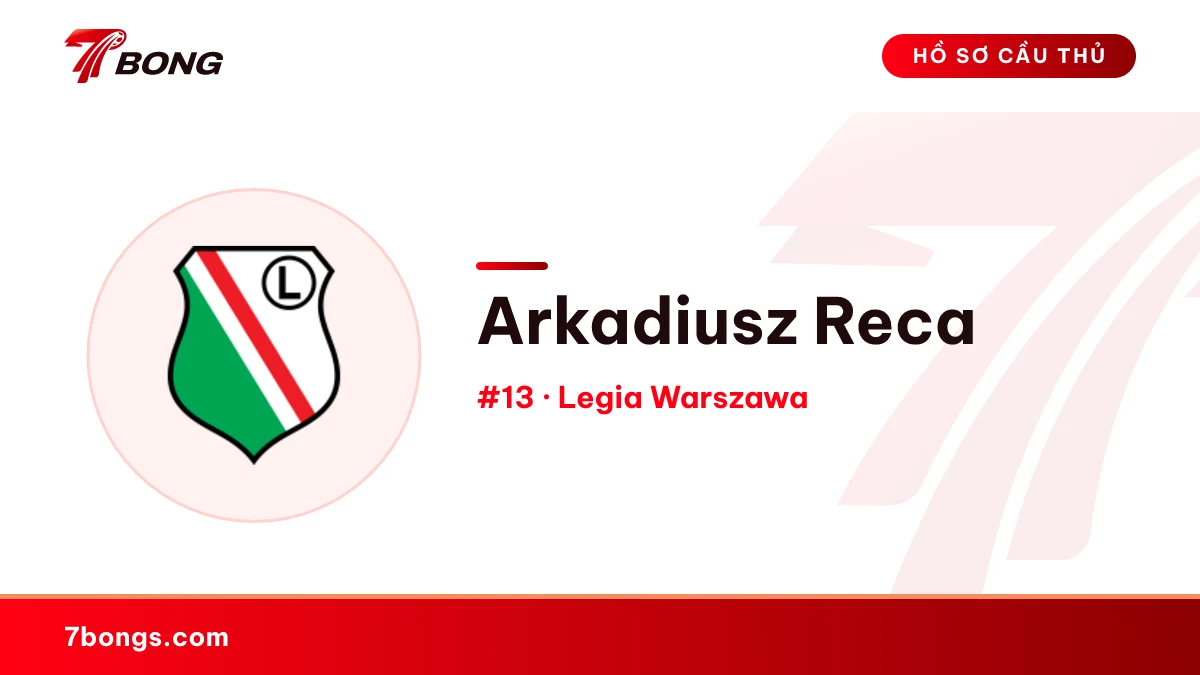 Arkadiusz Reca — Legia Warszawa