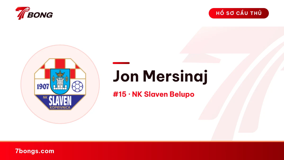 Jon Mersinaj — NK Slaven Belupo
