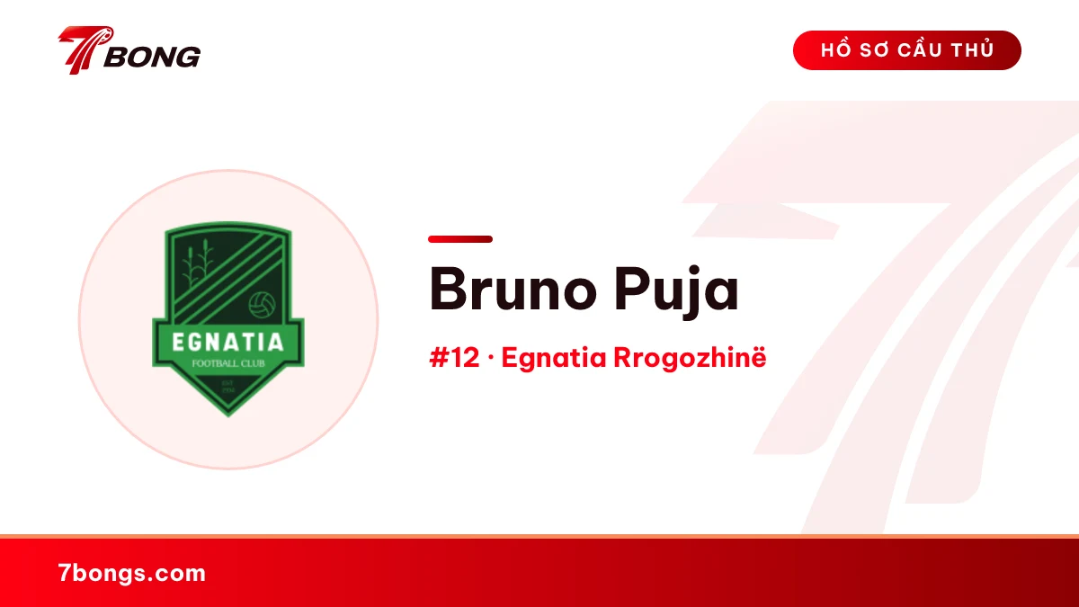 Bruno Puja — Egnatia Rrogozhinë
