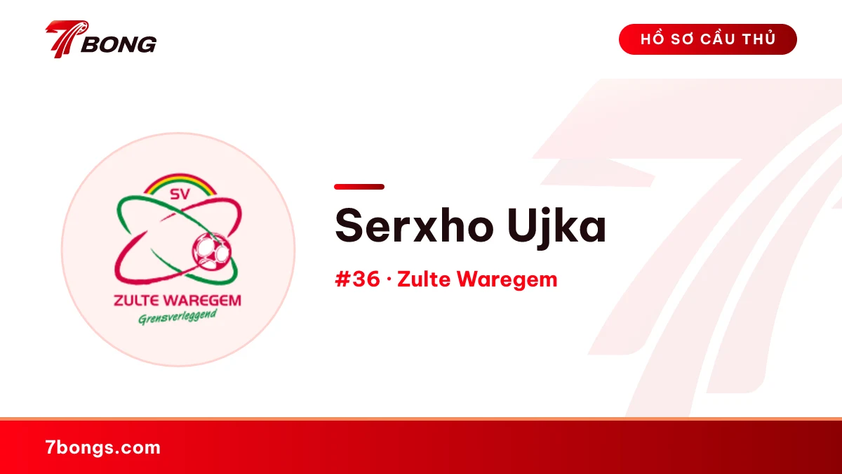 Serxho Ujka — Zulte Waregem