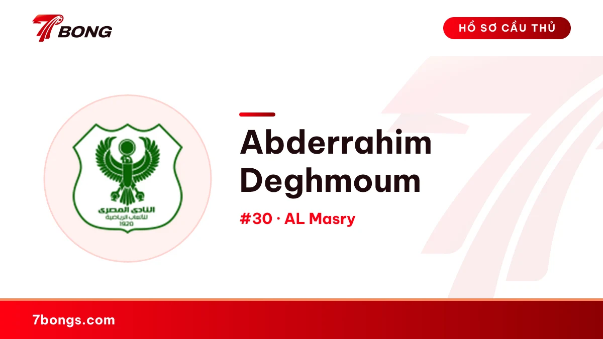Abderrahim Deghmoum — AL Masry