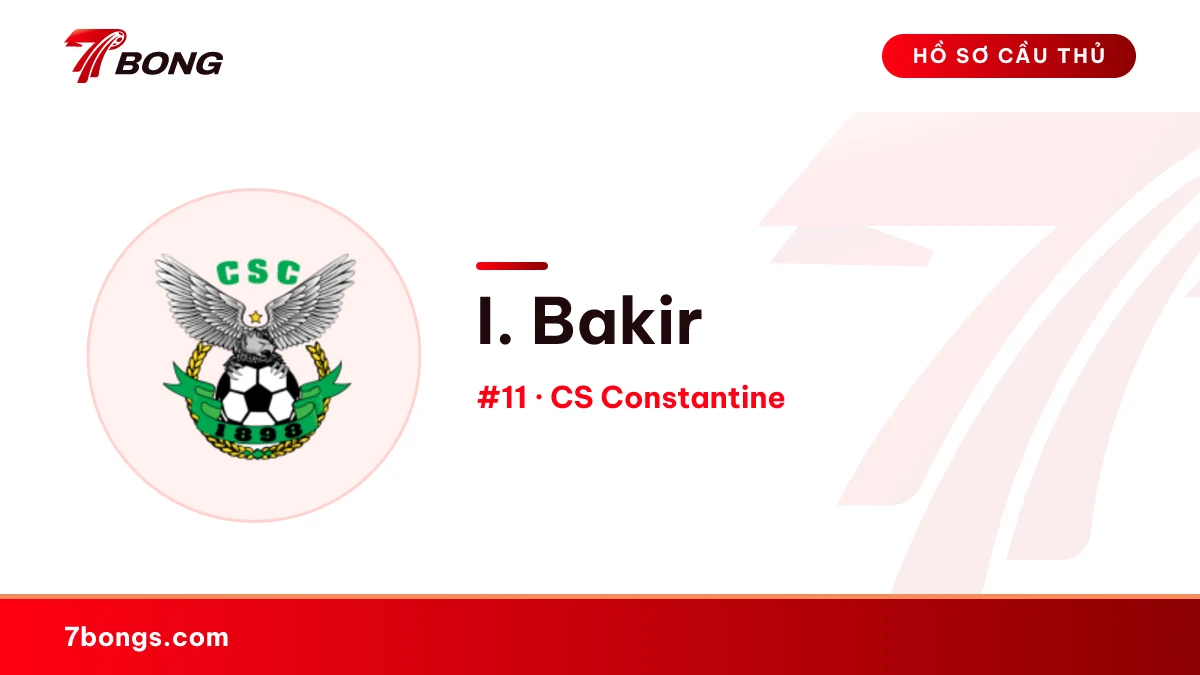 I. Bakir — CS Constantine