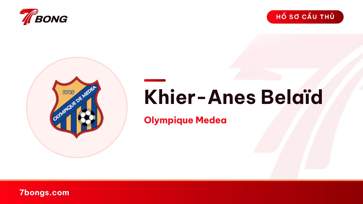 Khier-Anes Belaïd — Olympique Medea