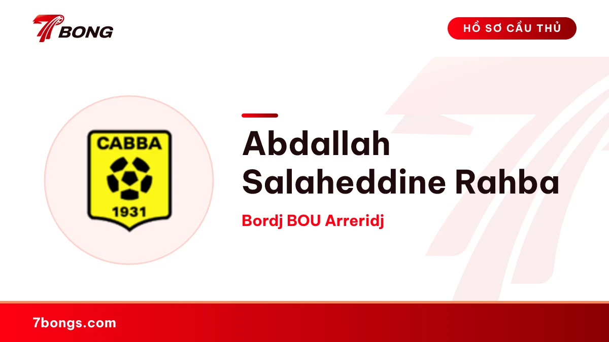 Abdallah Salaheddine Rahba — Bordj BOU Arreridj