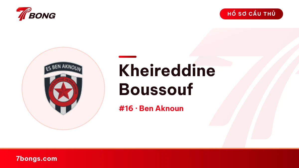 Kheireddine Boussouf — Ben Aknoun