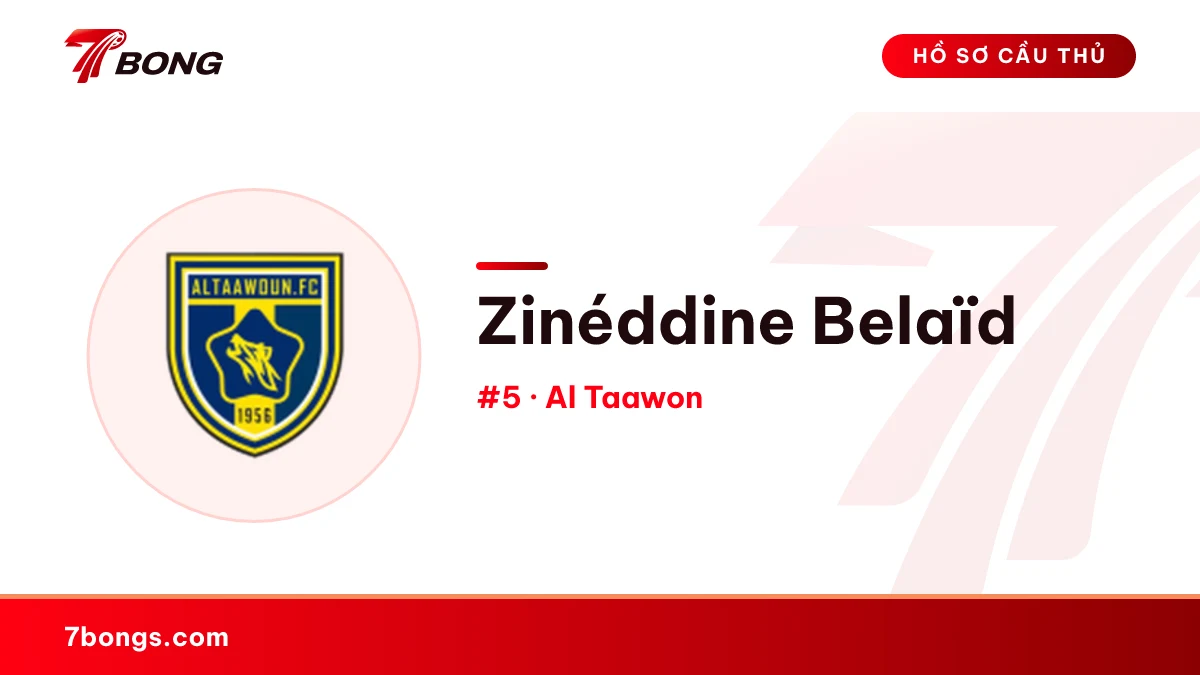 Zinéddine Belaïd — Al Taawon