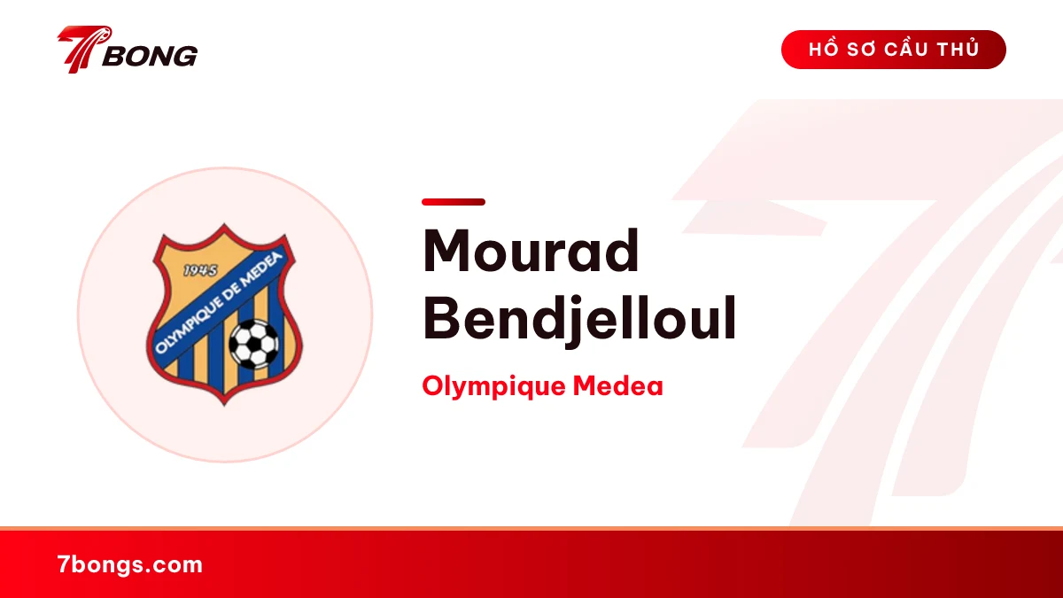 Mourad Bendjelloul — Olympique Medea