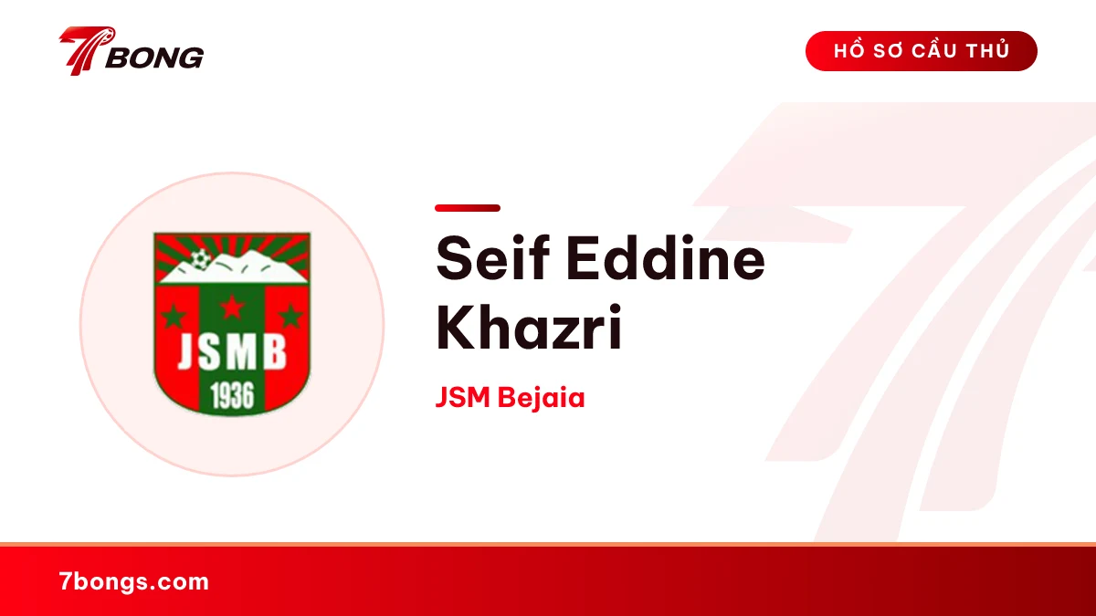 Seif Eddine Khazri — JSM Bejaia
