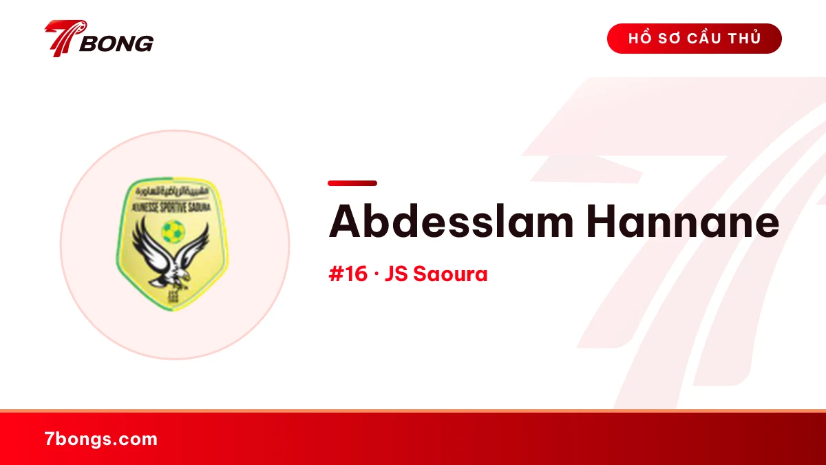 Abdesslam Hannane — JS Saoura