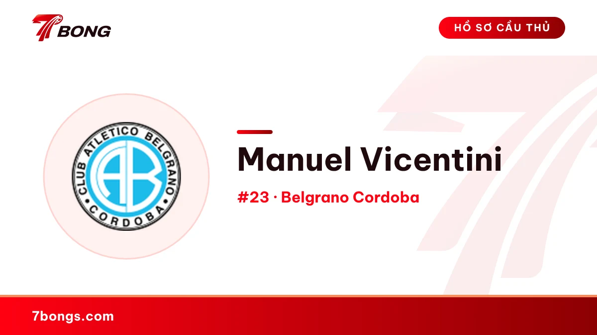 Manuel Vicentini — Belgrano Cordoba