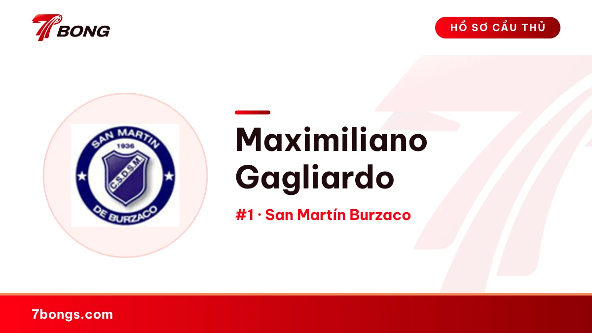 Maximiliano Gagliardo — San Martín Burzaco