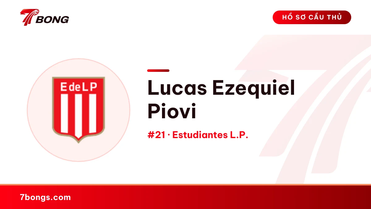 Lucas Ezequiel Piovi — Estudiantes L.P.