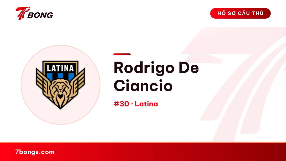 Rodrigo De Ciancio — Latina