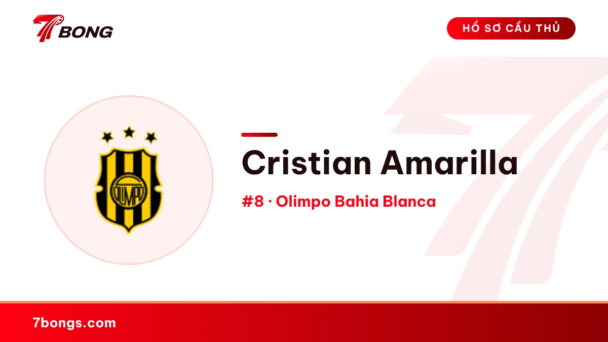 Cristian Amarilla — Olimpo Bahia Blanca