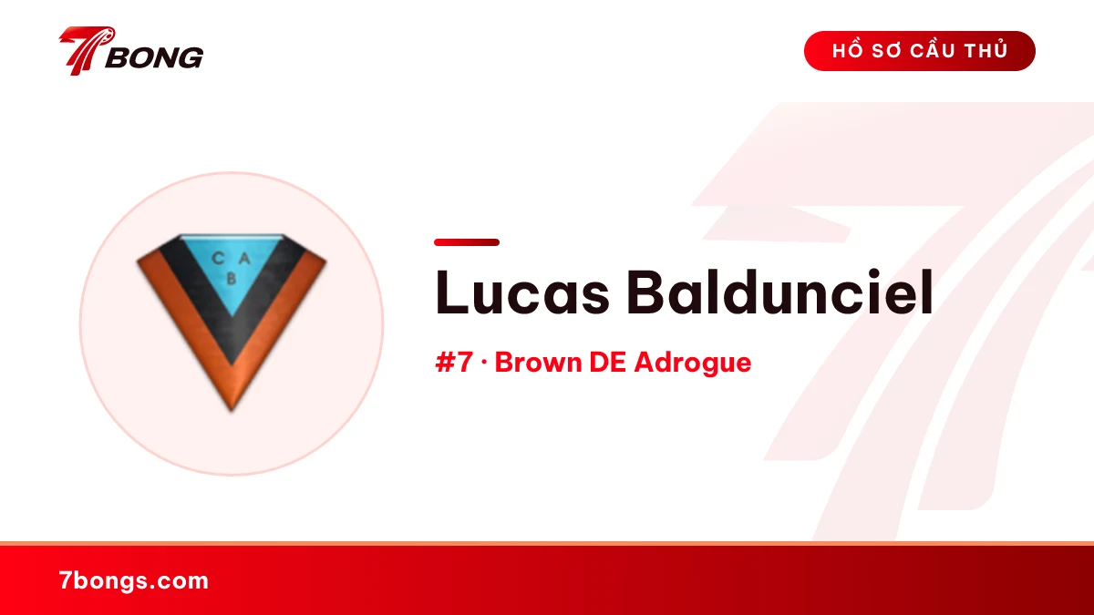 Lucas Baldunciel — Brown DE Adrogue