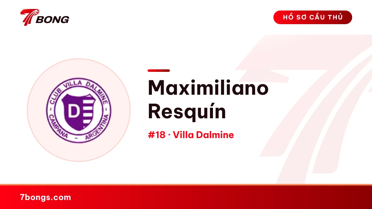 Maximiliano Resquín — Villa Dalmine