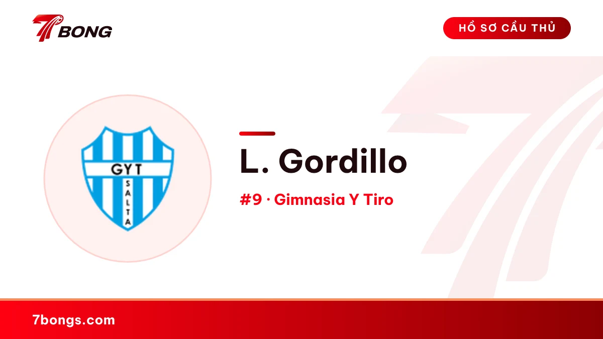 L. Gordillo — Gimnasia Y Tiro