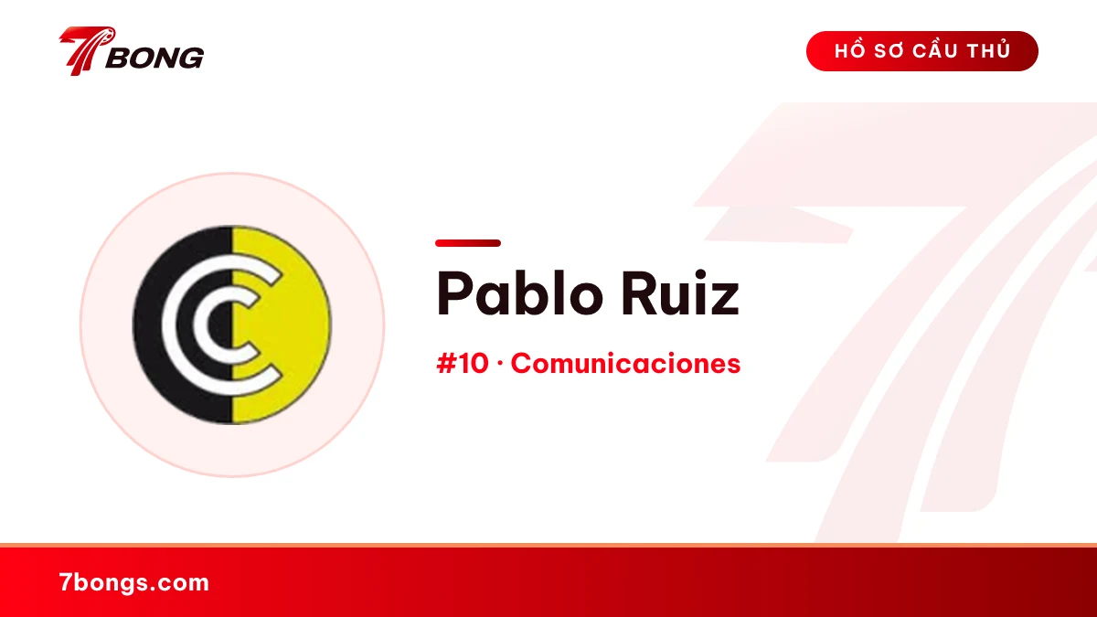 Pablo Ruiz — Comunicaciones