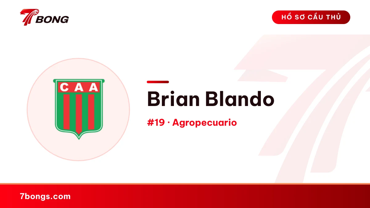 Brian Blando — Agropecuario