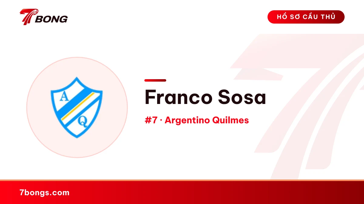 Franco Sosa — Argentino Quilmes