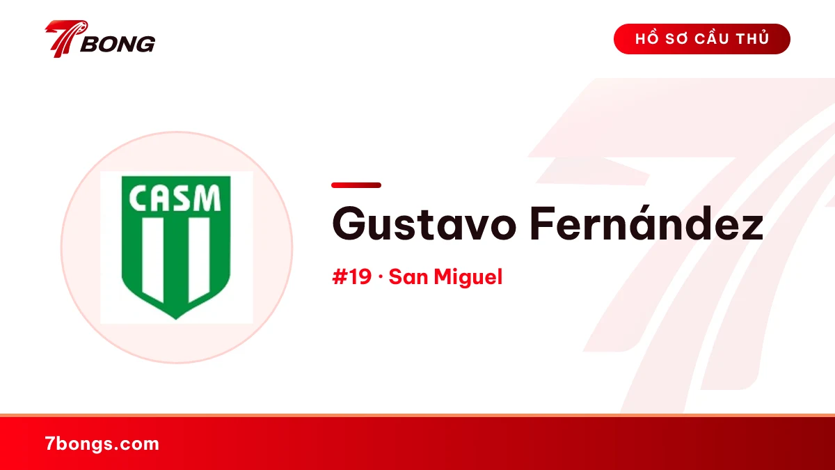 Gustavo Fernández — San Miguel
