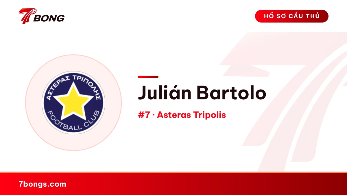 Julián Bartolo — Asteras Tripolis