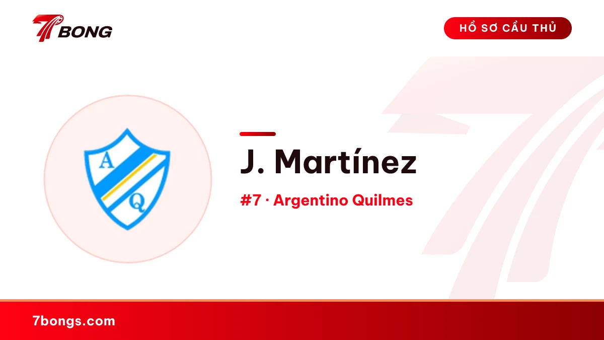 J. Martínez — Argentino Quilmes
