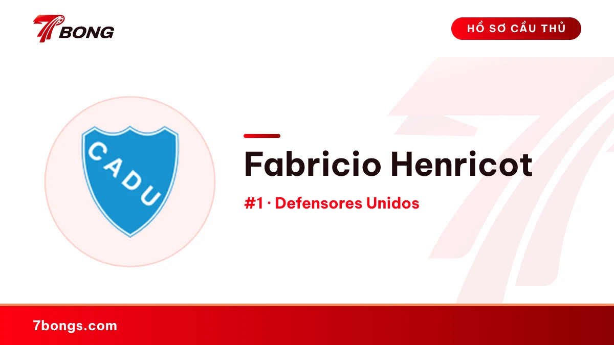Fabricio Henricot — Defensores Unidos