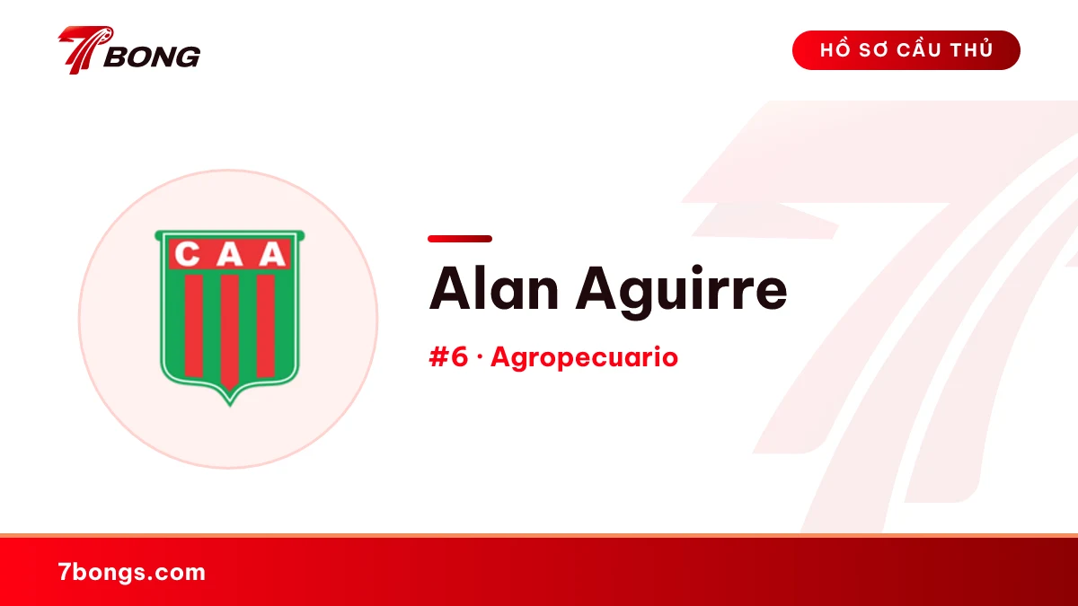 Alan Aguirre — Agropecuario