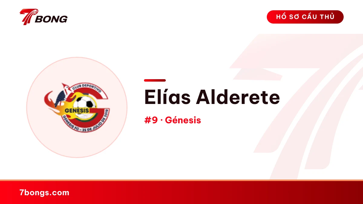 Elías Alderete — Génesis