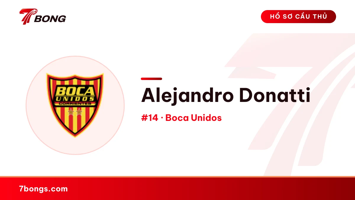 Alejandro Donatti — Boca Unidos