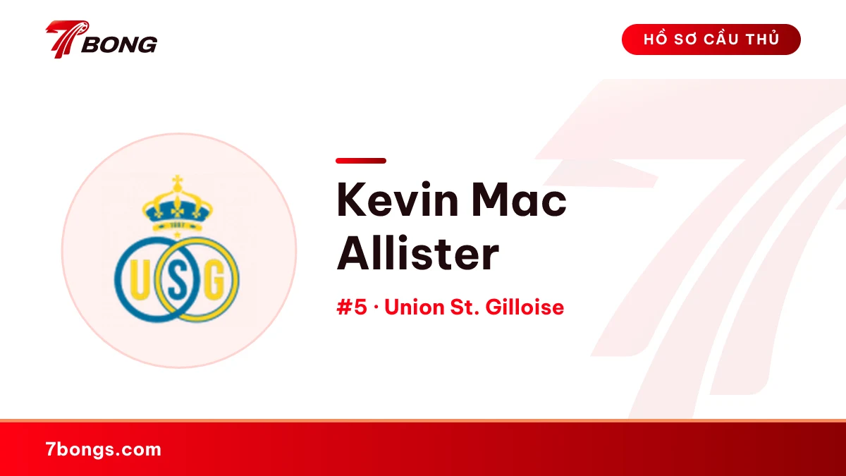 Kevin Mac Allister — Union St. Gilloise