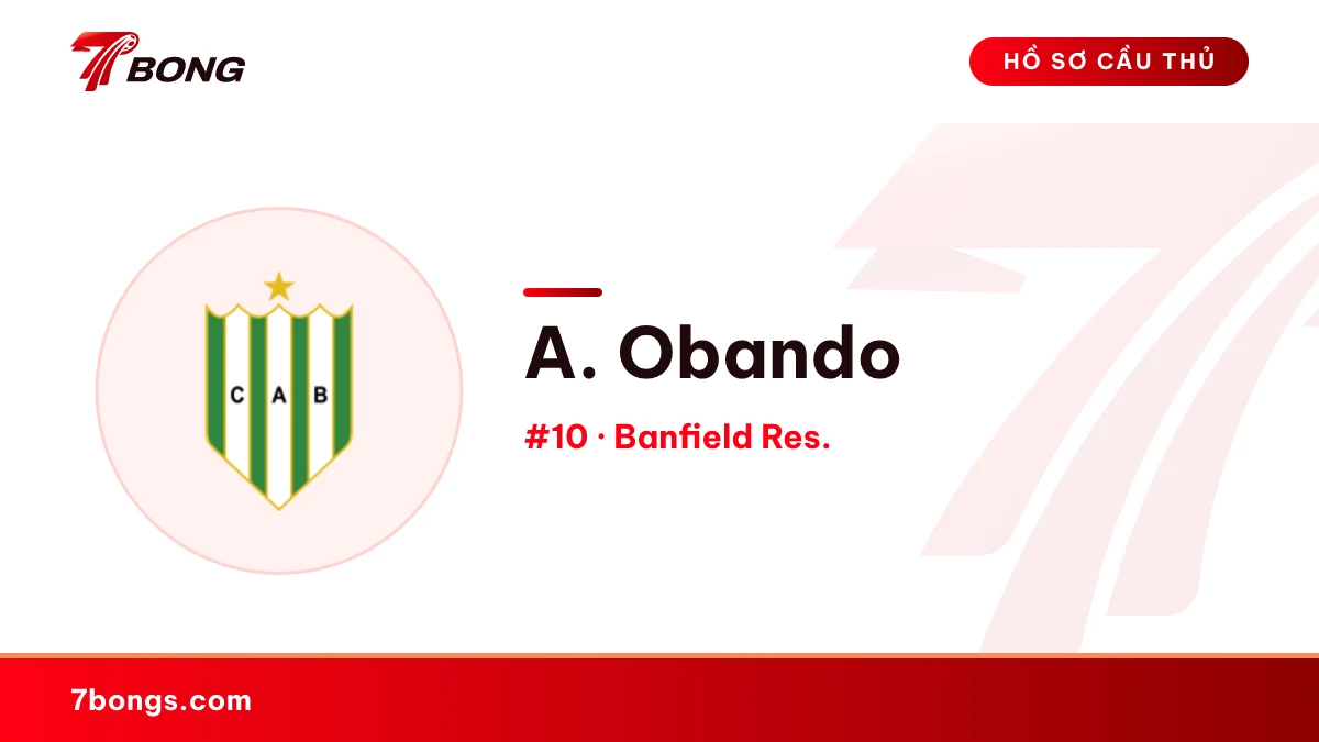 A. Obando — Banfield Res.