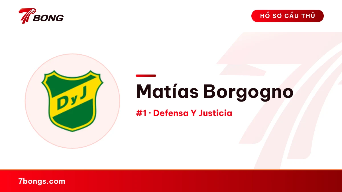 Matías Borgogno — Defensa Y Justicia