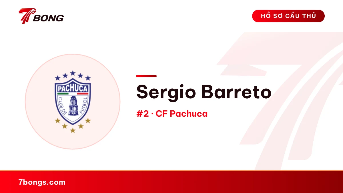 Sergio Barreto — CF Pachuca