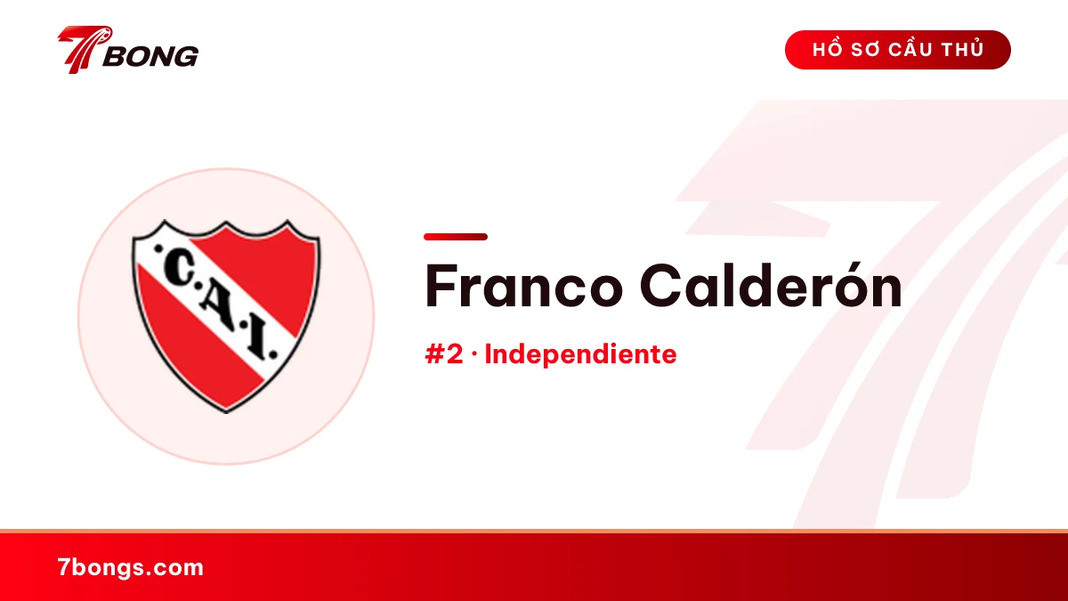 Franco Calderón — Independiente